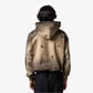 F A R A K | SHEESHA HANDMADE HOODIE { BROWN
