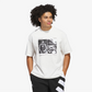 ADIDAS | ANTHONY EDWARDS TEE { CLOUD WHITE