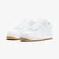 Nike | AIR FORCE 1 '07 { WHITE/WHITE-GUM LIGHT BROWN