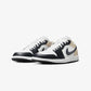 JORDAN | AIR JORDAN 1 LOW { SUMMIT WHITE/OFF NOIR-RATTAN