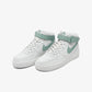 Nike | AIR FORCE 1 '07 MID { SUMMIT WHITE/MINERAL-SAIL