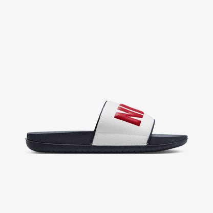 Nike | OFFCOURT  { WHITE/GYM RED-OBSIDIAN