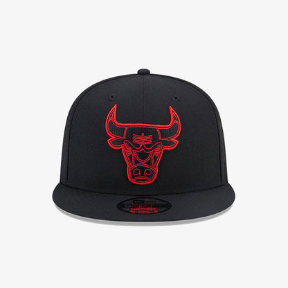 New Era | CHICAGO BULLS REPREVE BLACK 9FIFTY SNAPBACK CAP  { BLACK