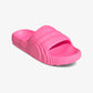 Adidas Originals | ADILETTE 22  { LUCID PINK/CORE BLACK