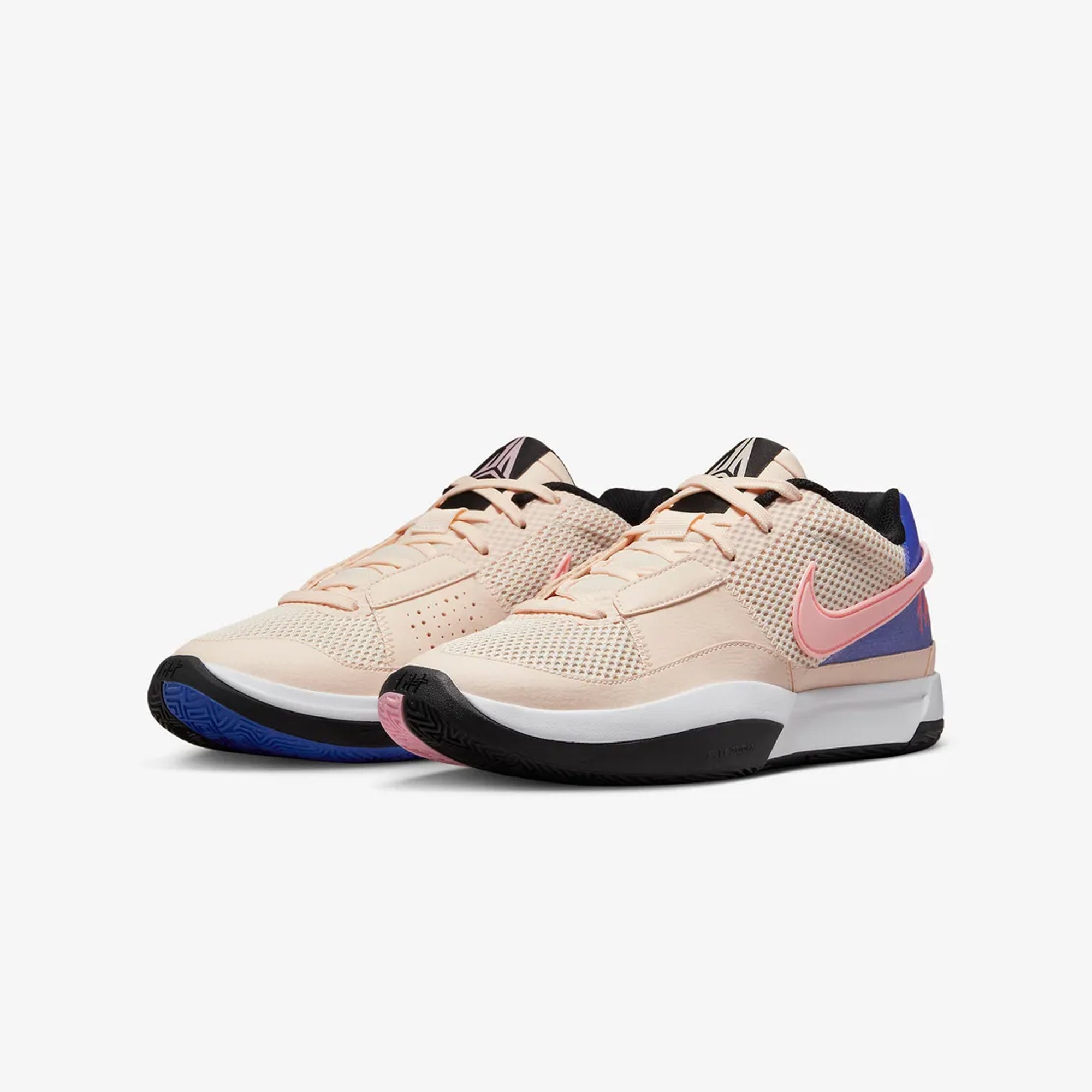 Buy Guava ICE, Med Soft Pink White and Black Nike JA 1 EP Shoes