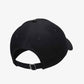 Nike | CLUB UNSTRUCTURED CAP  { BLACK/WHITE