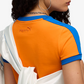 PUMA | x FENTY T7 SLIM FIT T-SHIRT { RICKIE ORANGE