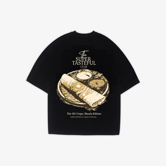 SUPERKICKS | THE OG CREPE TEE { BLACK