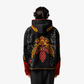 F A R A K | REBELLION HANDMADE HOODIE { BLACK