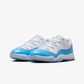 JORDAN | AIR JORDAN 11 RETRO LOW "UNIVERSITY BLUE" { WHITE/UNIVERSITY BLUE-BLACK