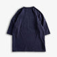 FDMTL | F PATCH WIDE SWEAT TEE  { NAVY