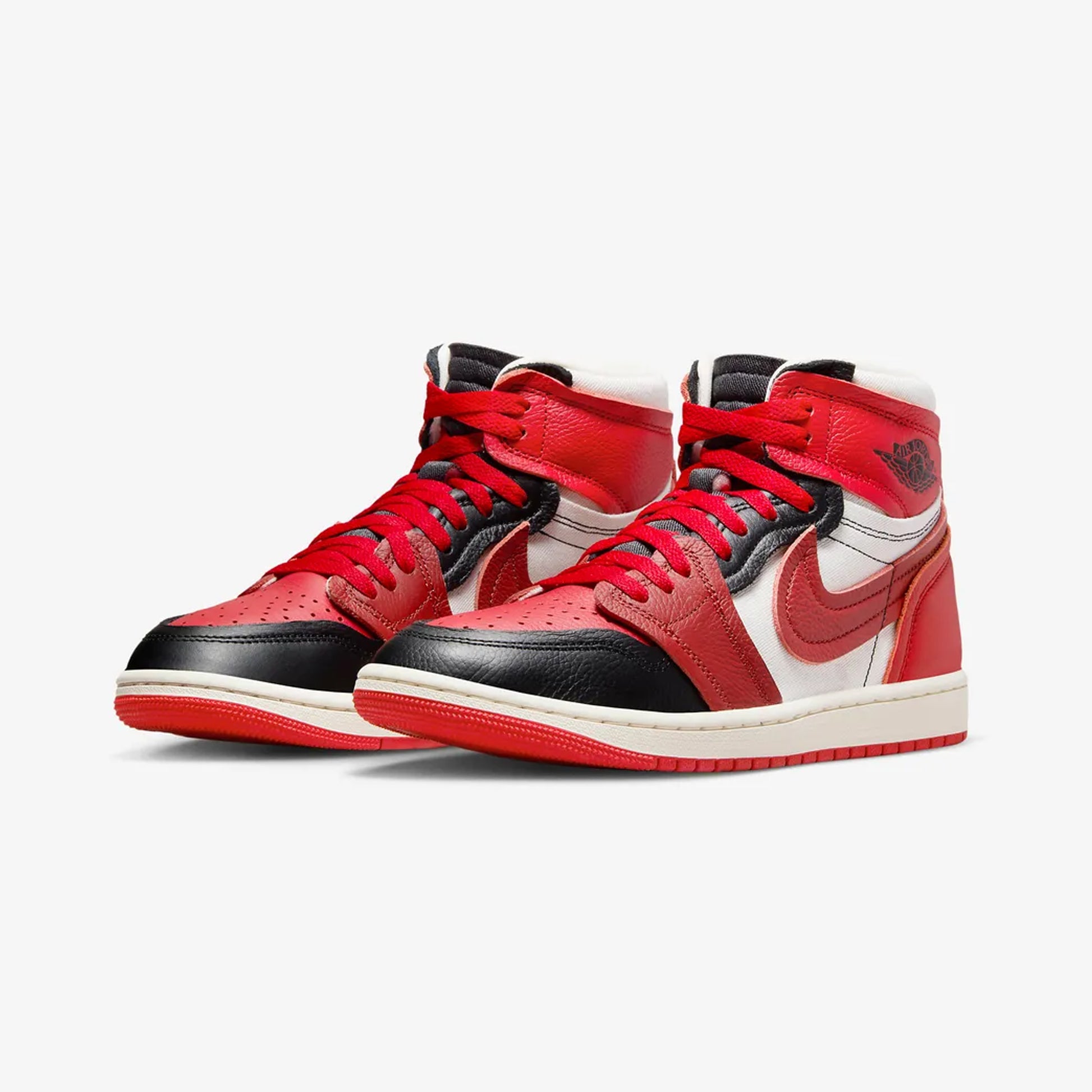 Buy Red and Black Air Jordan High Method Of Make Women Sneakers