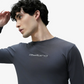 JAYWALKING | BODYCON MEN FULL SLEEVE { GREY