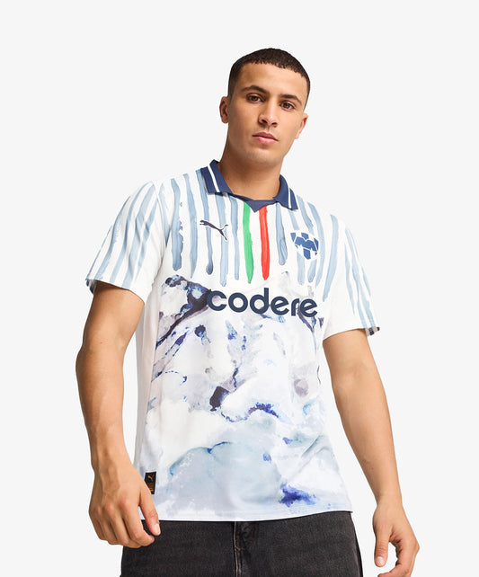 PUMA | KIDSUPER x CF MONTERREY JERSEY { PUMA WHITE-DEEP NAVY