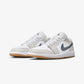 JORDAN | AIR JORDAN 1 LOW { WHITE/MIDNIGHT NAVY-NEUTRAL GREY