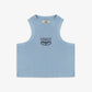 SUPERKICKS | CROP TOP { LIGHT BLUE