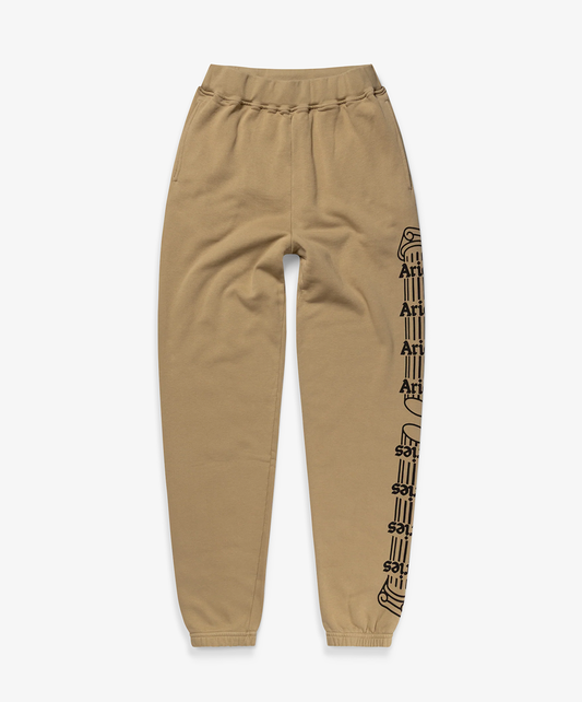 Aries | COLUMN SWEATPANT { KHAKI