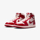JORDAN | AIR JORDAN 1 RETRO HIGH OG { UNIVERSITY RED/METALLIC SILVER