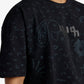 F A R A K | BASICS BLOCK PRINTED TEE { BLACK
