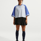NIKE | SPORTSWEAR OVERSIZED TOP { PURE PLATINUM/LT MEDIUM BLUE