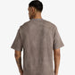 F A R A K | BASICS GREY BAGRU T-SHIRT { GREY