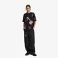 F A R A K | THINKING LOUD' BLOCK PRINT TEE { BLACK