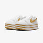 JORDAN | AIR JORDAN 1 TRIPLE STACK SE { WHITE/WHITE-METALLIC GOLD