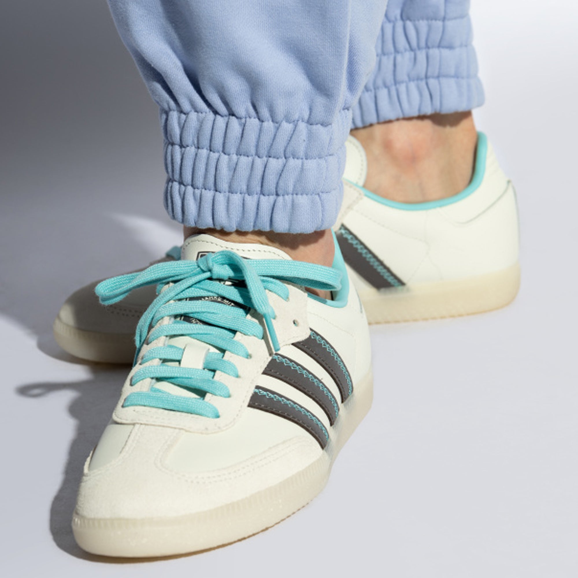 ADIDAS ORIGINALS | SAMBA OG { IVORY/CHARCOAL/EASY MINT – Superkicks