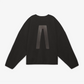 ADIDAS | FEAR OF GOD ATHLETICS SUEDE FLEECE CREWNECK { BLACK