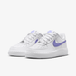 NIKE | AIR FORCE 1 { WHITE/LIGHT THISTLE-WHITE