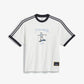 ADIDAS ORIGINALS | THRASHER x ARGENTINA GONZ RINGER T-SHIRT { CORE WHITE