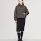 ADIDAS ORIGINALS | x AVAVAV SHOULDERLESS HOODIE { CARBON