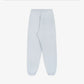 SPORTY & RICH | SERIF LOGO SWEATPANT { BABY BLUE/WHITE