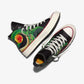 CONVERSE | x DRAGON BALL Z CHUCK 70 HIGH TOP { Black/Cyber Yellow