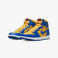 Jordan | AIR JORDAN 1 RETRO HIGH OG  { VARSITY MAIZE/GAME ROYAL-SAIL