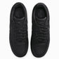 NIKE | AIR FORCE 1 LOW CANVAS { BLACK/BLACK