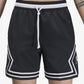Jordan | DRI-FIT WOVEN DIAMOND SHORTS  { BLACK/WHITE/WHITE