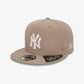 New Era | NEW YORK YANKEES MLB REPREVE BROWN 9FIFTY ADJUSTABLE CAP  { BROWN