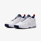 JORDAN | MAX AURA 6 { WHITE/MIDNIGHT NAVY-VARSITY RED
