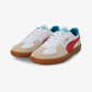 PUMA | PALERMO LEATHER { PUMA WHITE/FOR ALL TIME RED
