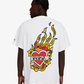 PUMA | SWISH N' INK OVERSIZED BASKETBALL COTTON TEE IIII { WHITE