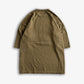 FDMTL | PATCHWORK WIDE SWEAT TEE  { KHAKI
