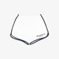 SPORTY & RICH | HOTEL DU CAP CURSIVE TERRY SHOTS { WHITE/NAVY
