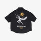 REPRESENT | ICARUS SHORT SLEEVE SHIRT { BLACK