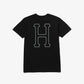 HUF | SET H T-SHIRT  { BLACK
