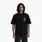 ALMOST GODS | ALMOST GODS TEE IN ZARI EMOBROIDERY { BLACK