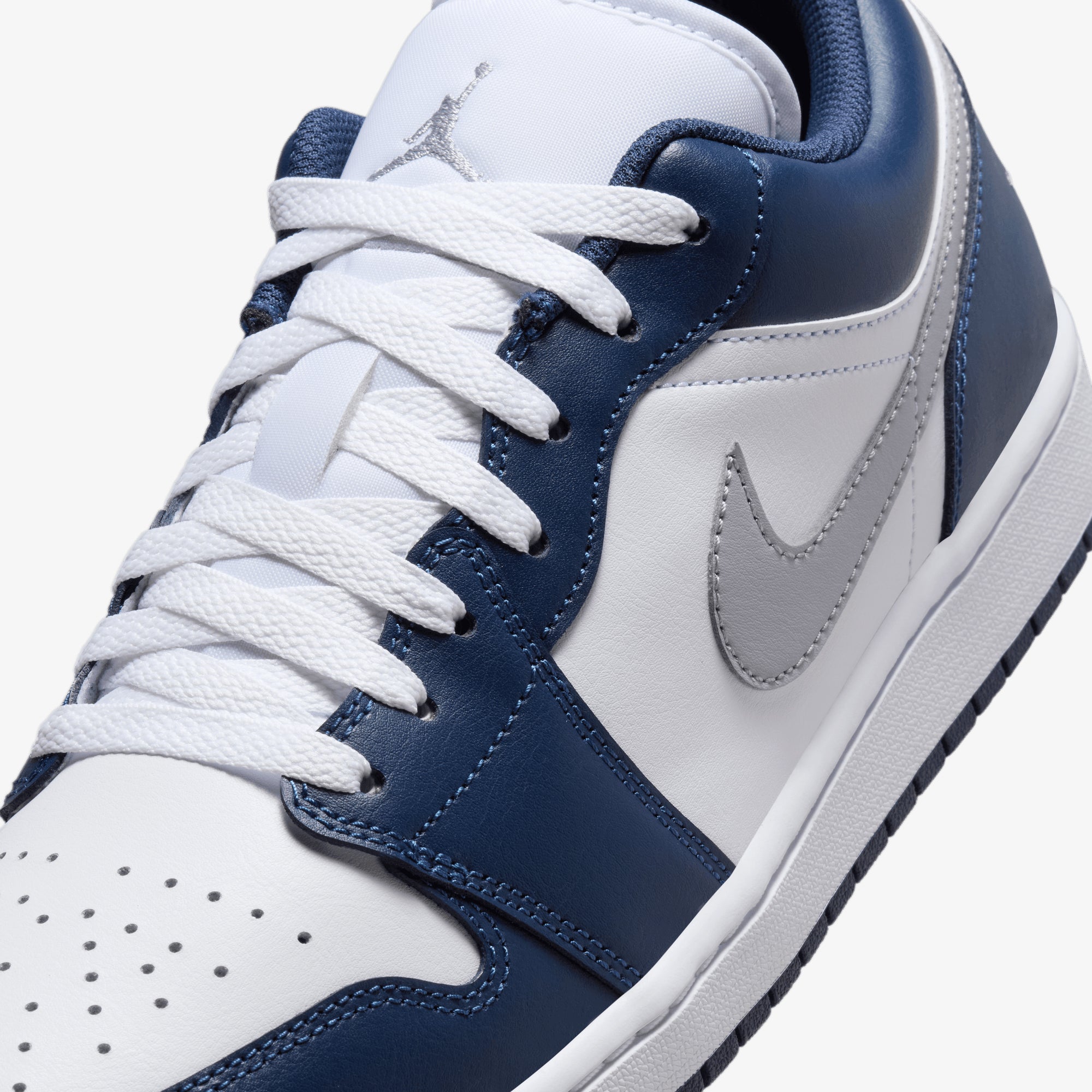 AIR JORDAN 1 LOW G（white-navy） Nike Air Jordan 1 Low G White/Navy/Storm Golf Shoe | One Golf