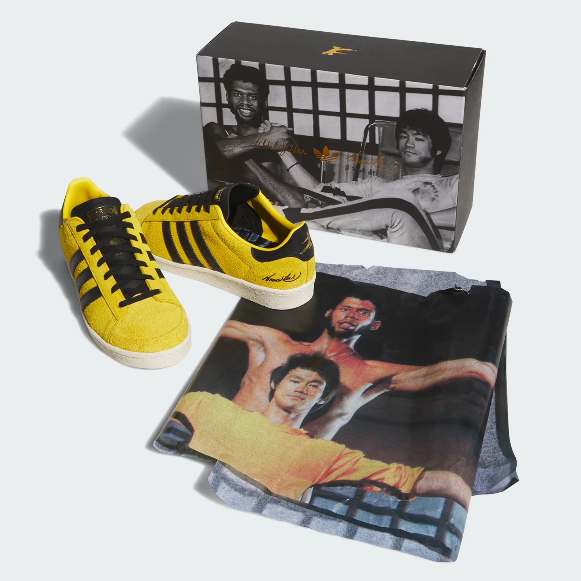 JABBAR LO × Bruce Lee –Game of Death ADIDAS ORIGINALS | BRUCE LEE X ADIDAS JABBAR LO 
