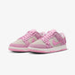 NIKE | DUNK LOW SE { PINK RISE/PINK RISE-SAIL