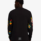 PUMA | SWISH N' INK LONG SLEEVE OVERSIZED BASKETBALL TEE { BLACK